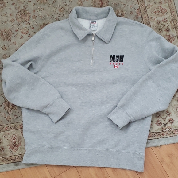 Roots Other - EUC Roots Athletic Sweatshirt 1/4 zip Calgary S